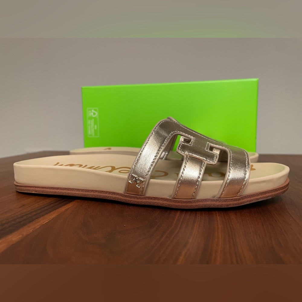Sam Edelman -Nettie sandal -gold leather